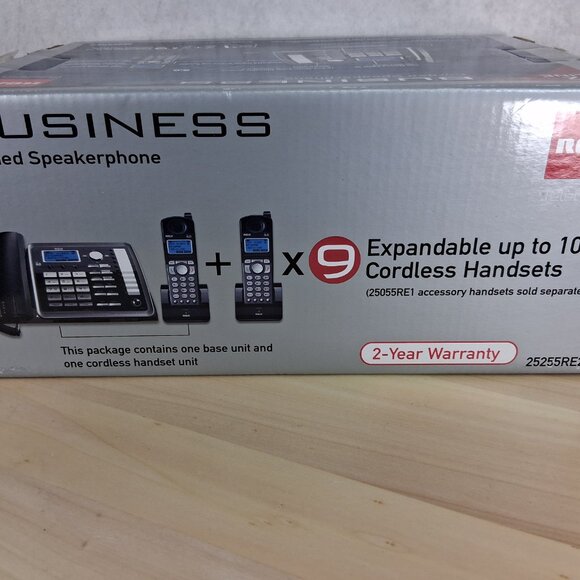 RCA® ViSYS™ 25255RE2 Two-Line Corded/Cordless Phone System with Answering System - Picture 3 of 7
